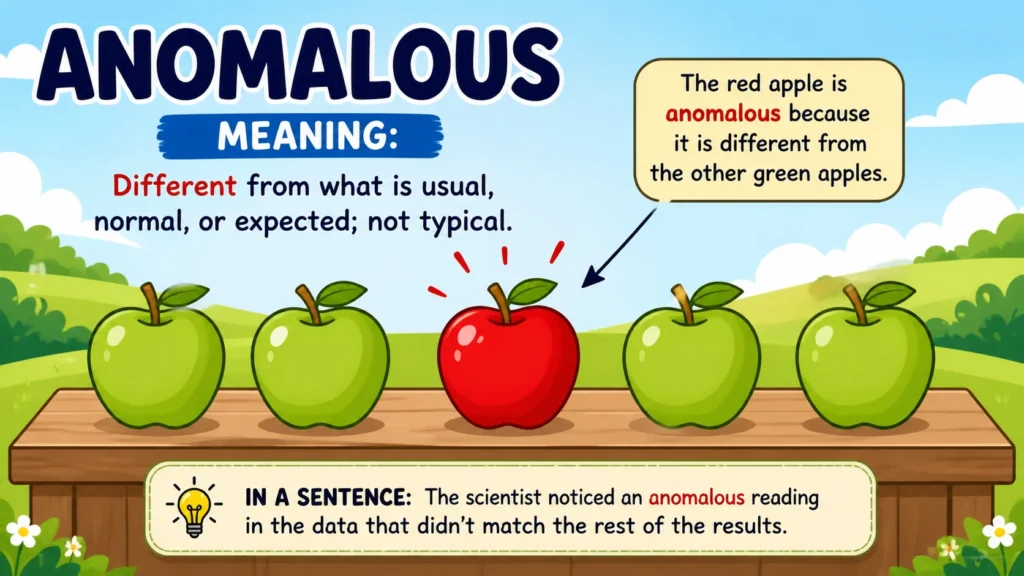 Anomalous meaning