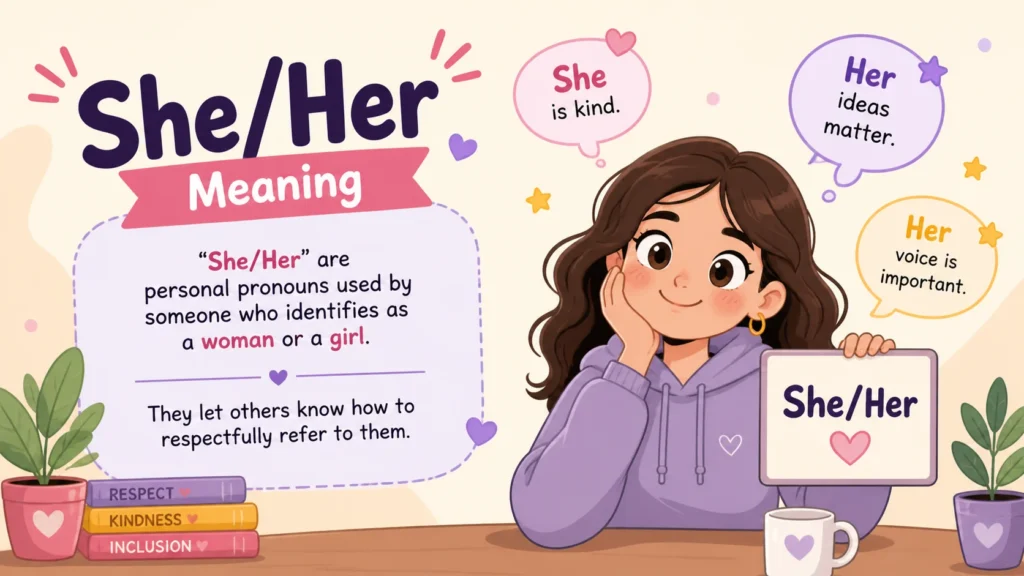 She/her meaning