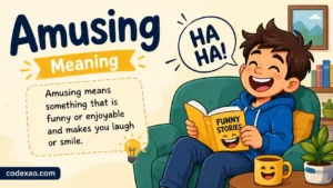 Amusing Meaning