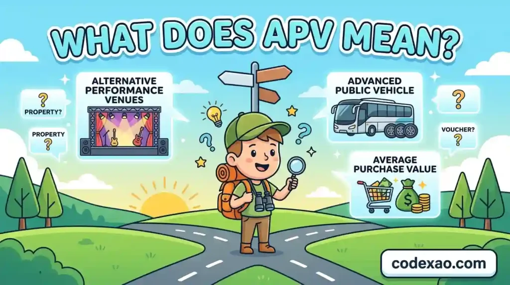 apv meaning