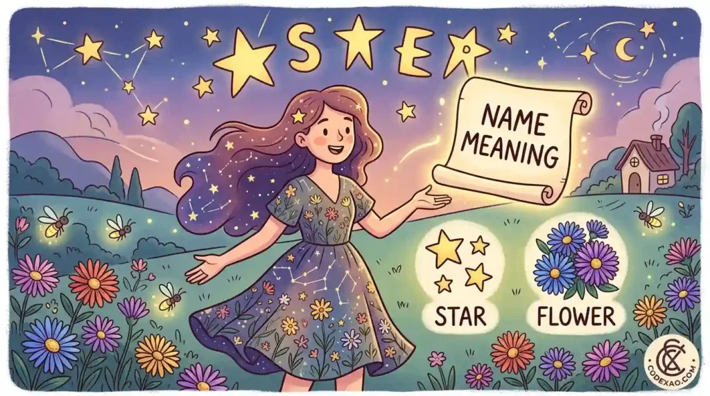 Aster name meaning