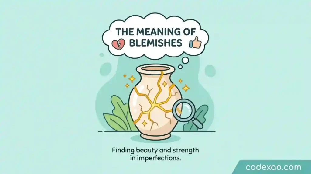 blemishes meaning