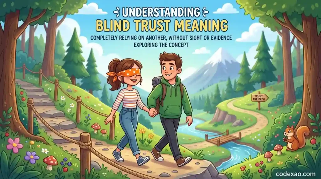 Blind trust meaning