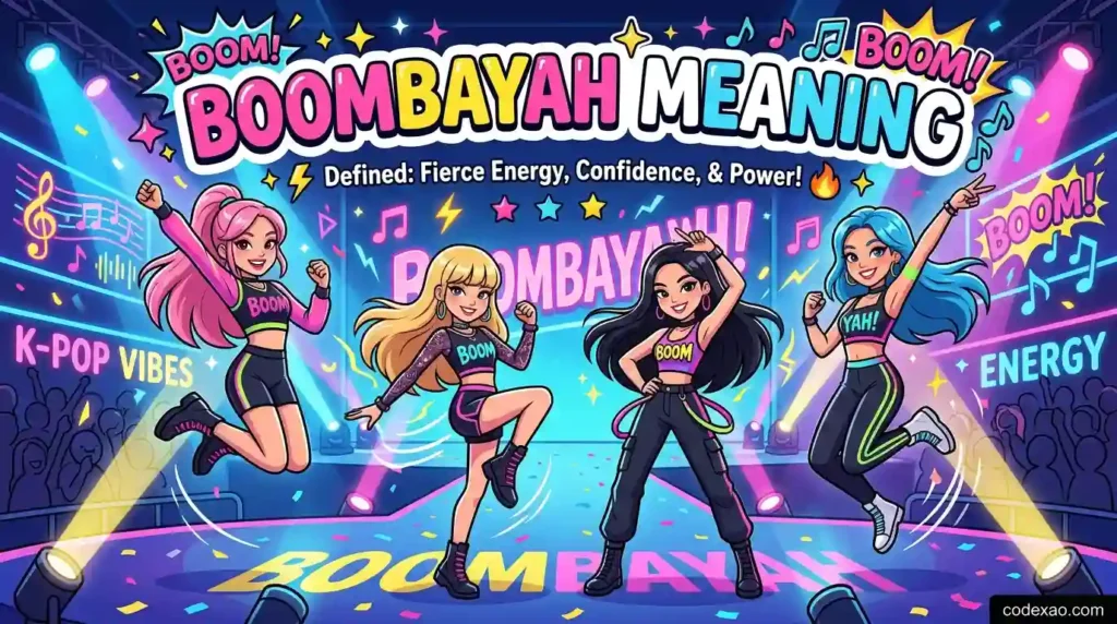 Boombayah meaning
