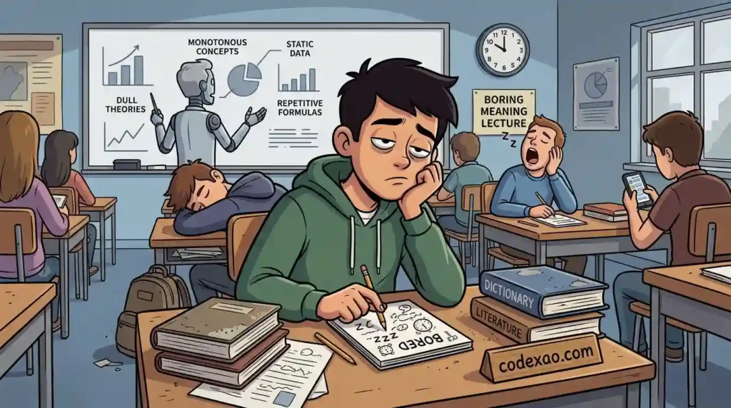 Boring meaning