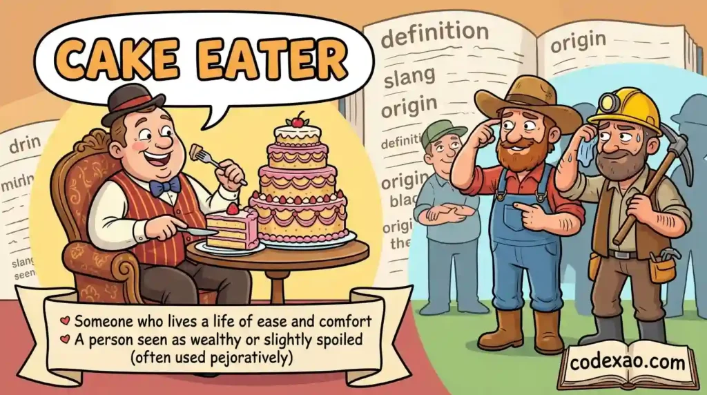 Cake Eater Meaning