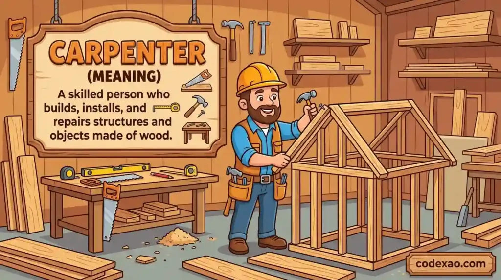 Carpenter meaning