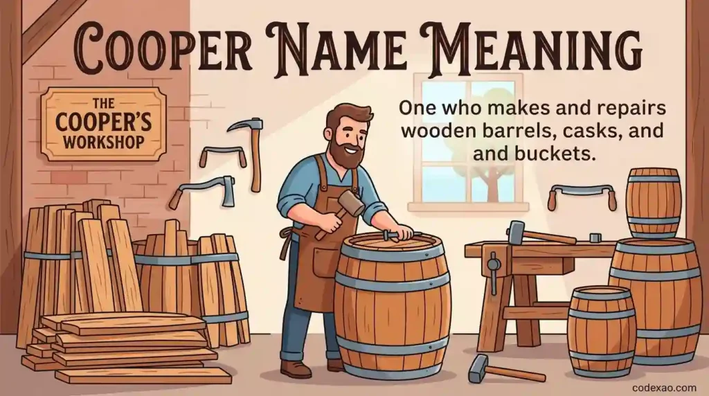 Cooper Name Meaning