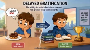 delayed gratification meaning