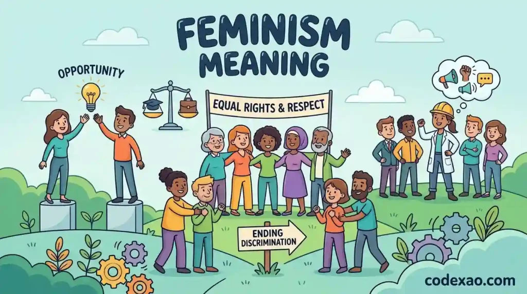 Feminism meaning
