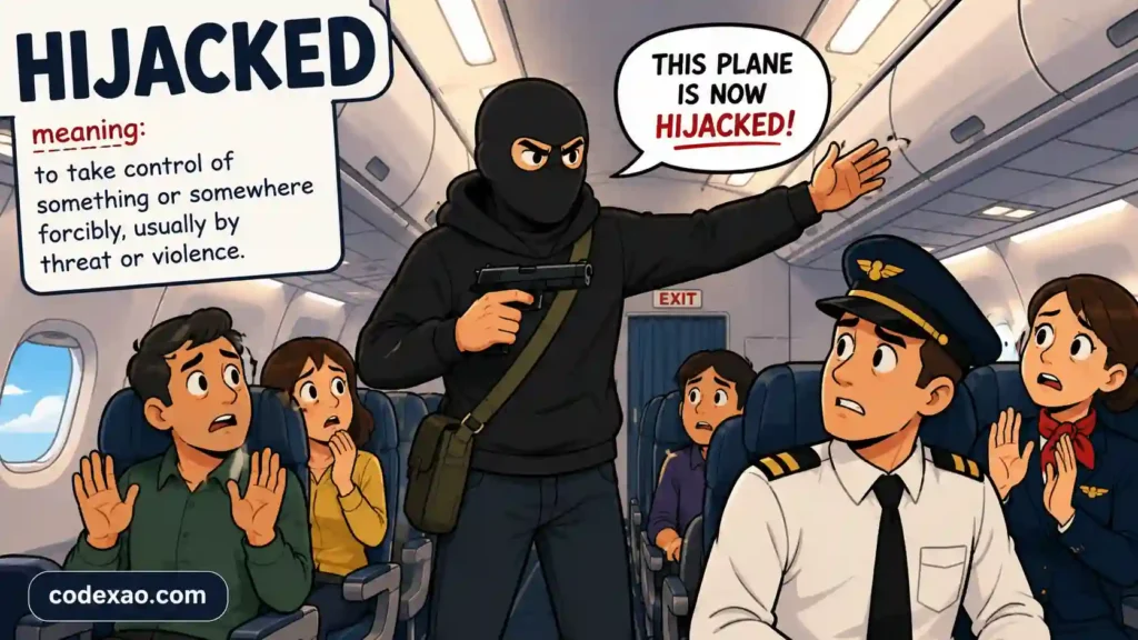 Hijacked meaning