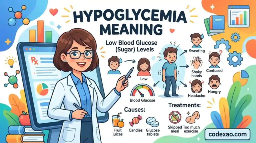 Hypoglycemia meaning