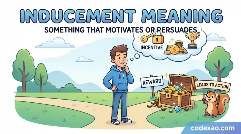 Inducement meaning