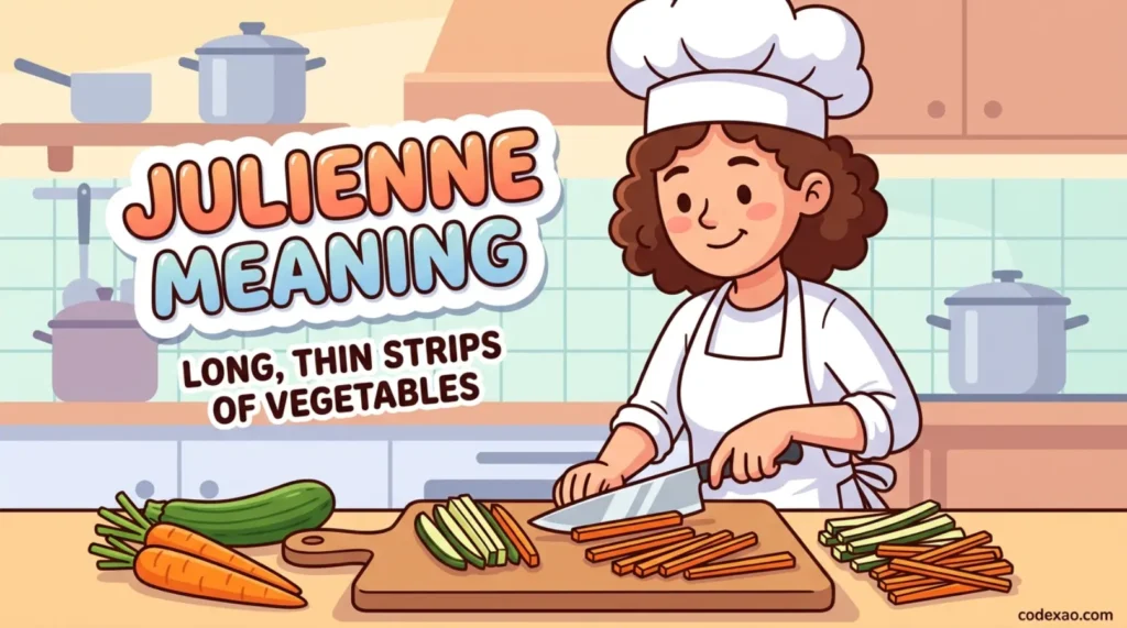 Julienne meaning