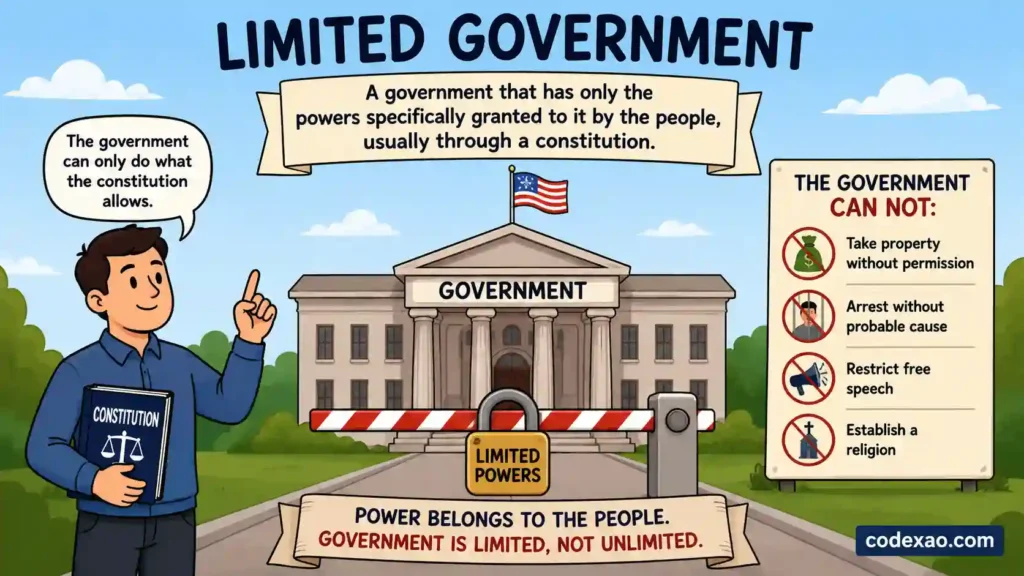 Limited government meaning