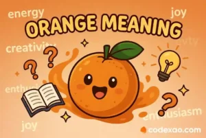 orange meaning
