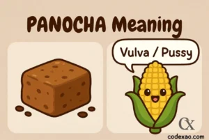 Panocha Meaning