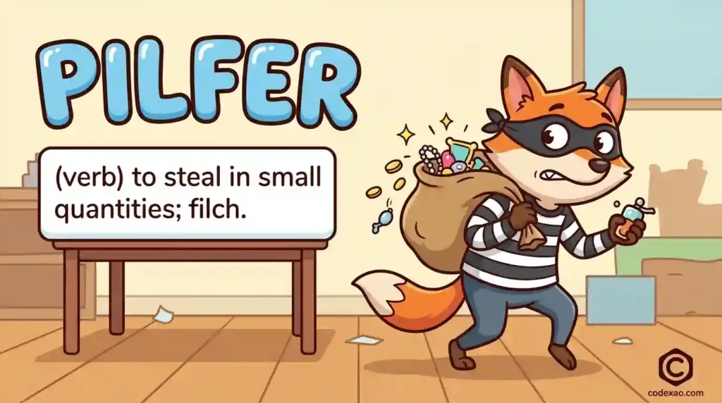 Pilfer meaning