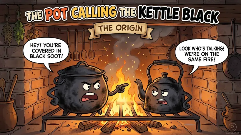 Pot Calling the Kettle Black Origin