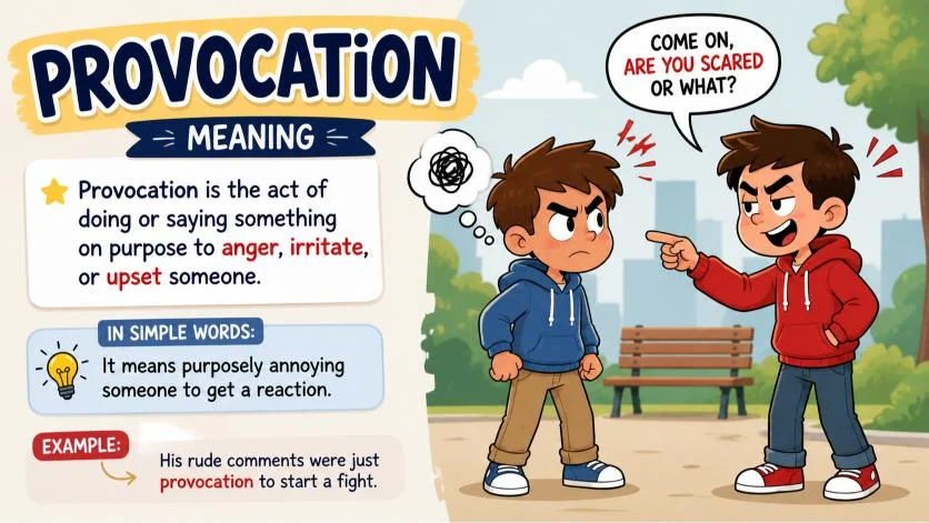 Provocation meaning