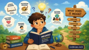 regarding meaning
