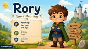 Rory name meaning