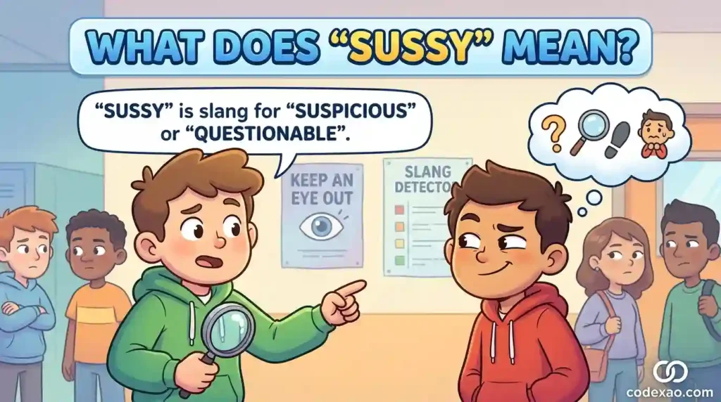 Sussy meaning