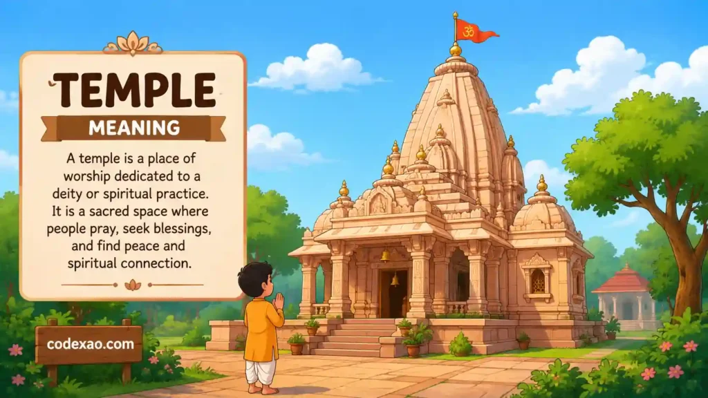 Temple meaning