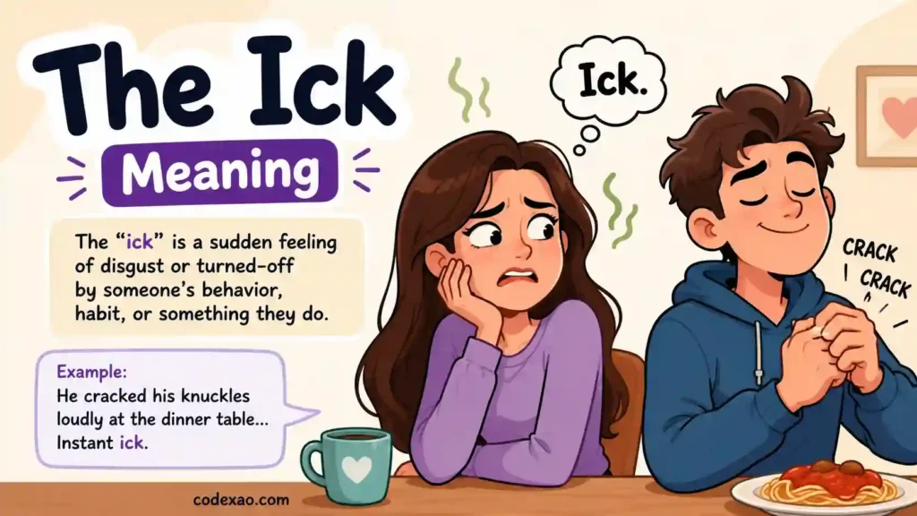 The Ick Meaning