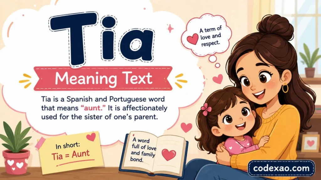 Tia Meaning Text