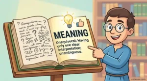 unequivocal meaning