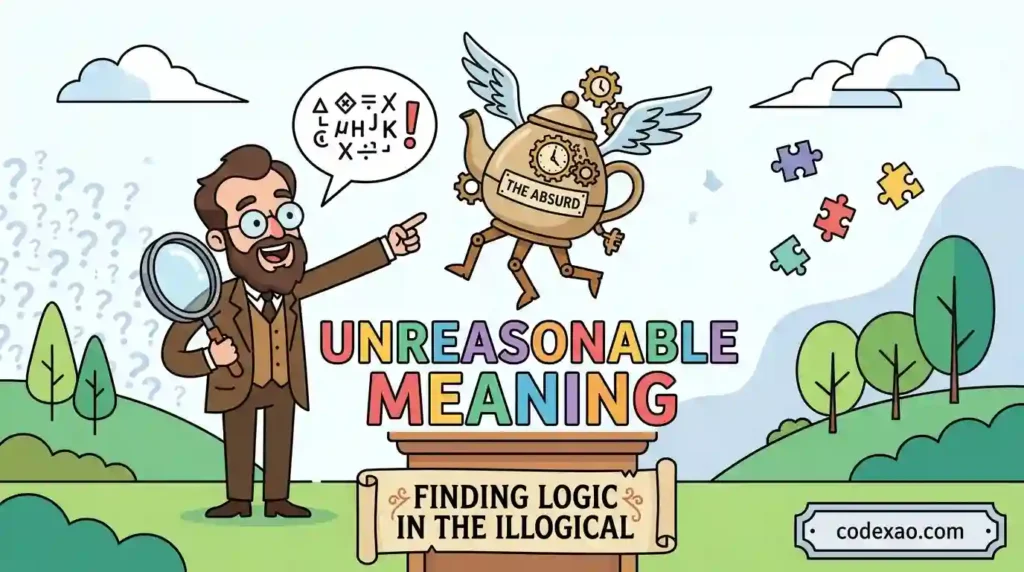 Unreasonable Meaning