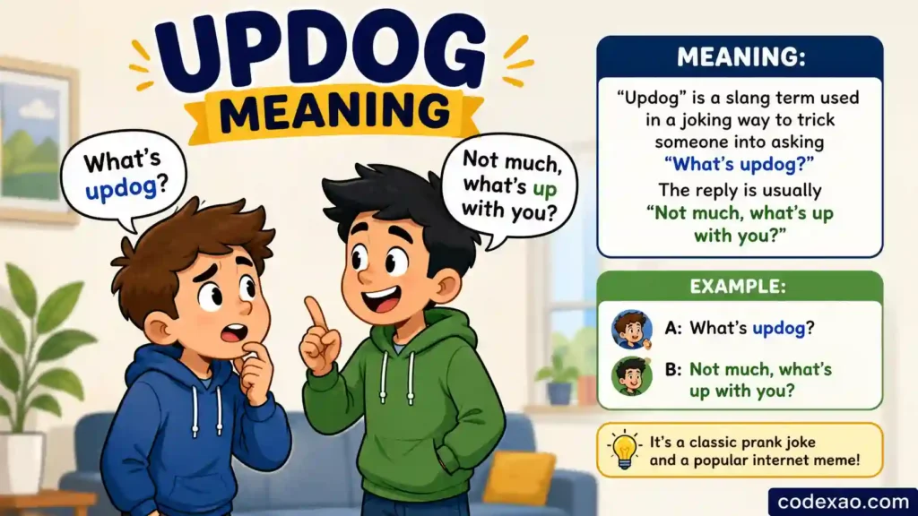 updog meaning