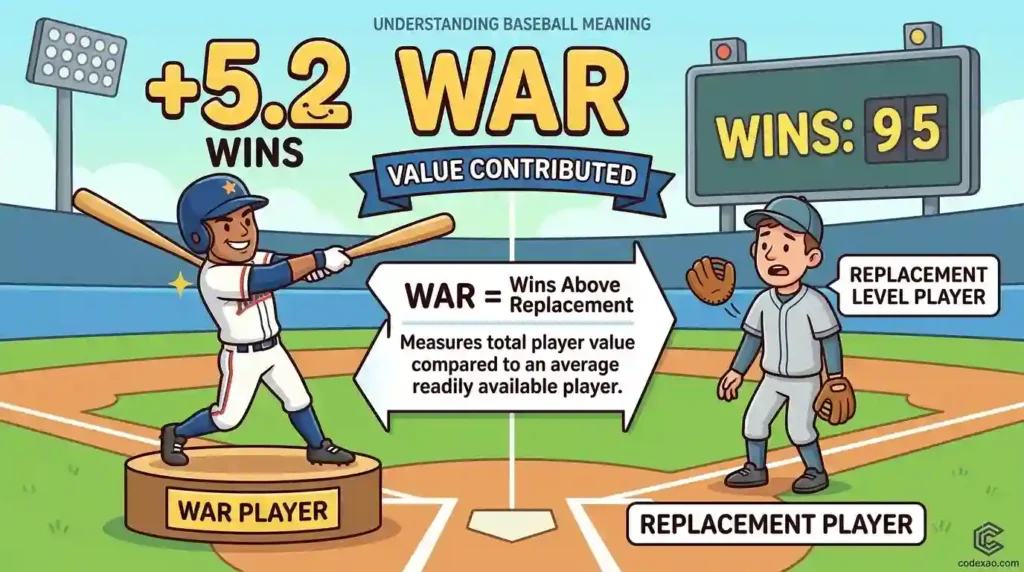 WAR Baseball Meaning
