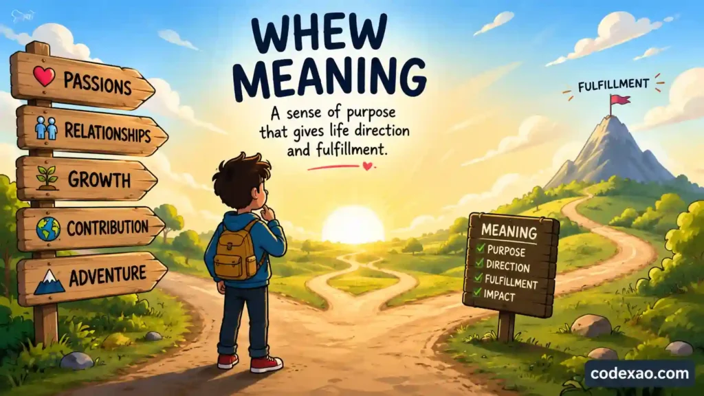 Whew meaning