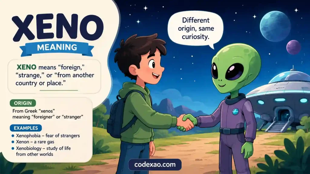 Xeno meaning