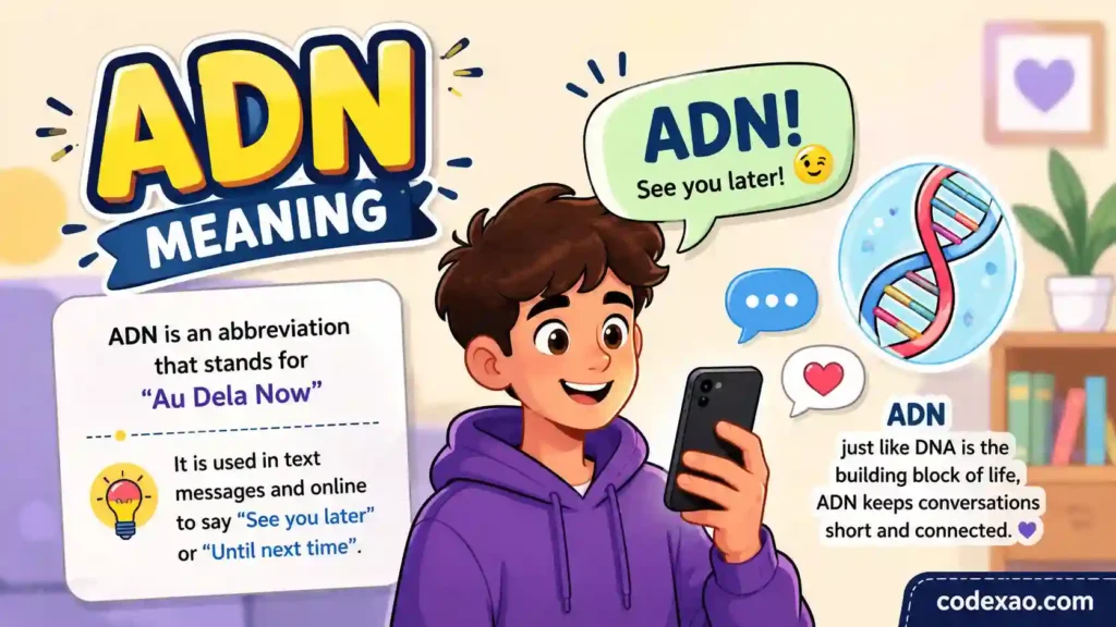 ADN Meaning