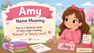 Amy Name Meaning