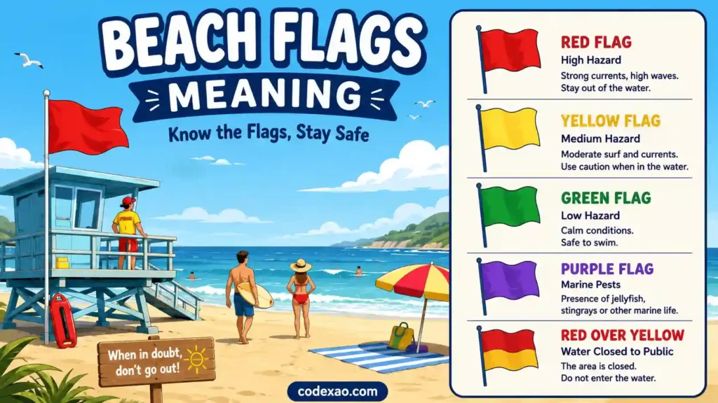 Beach Flags Meaning