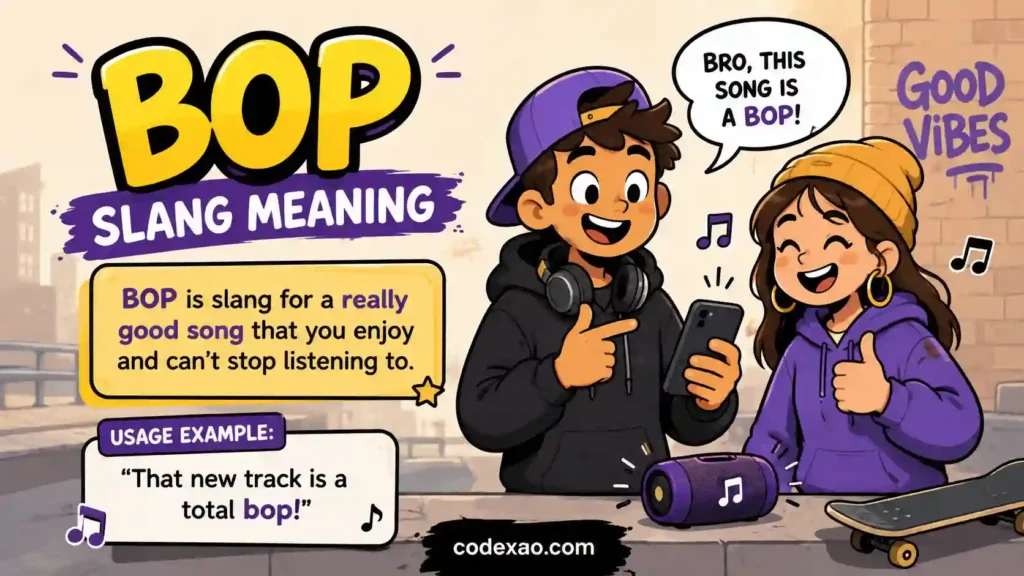 Bop Slang Meaning