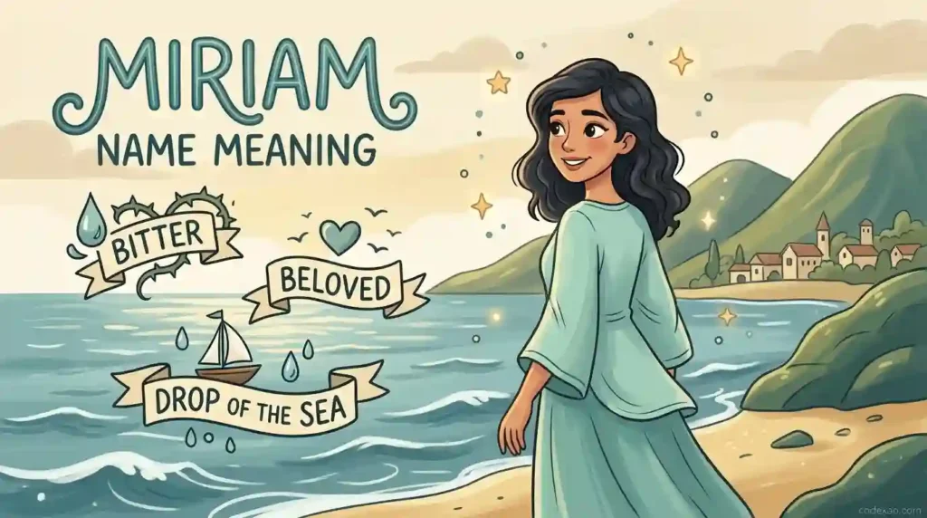 miriam name meaning