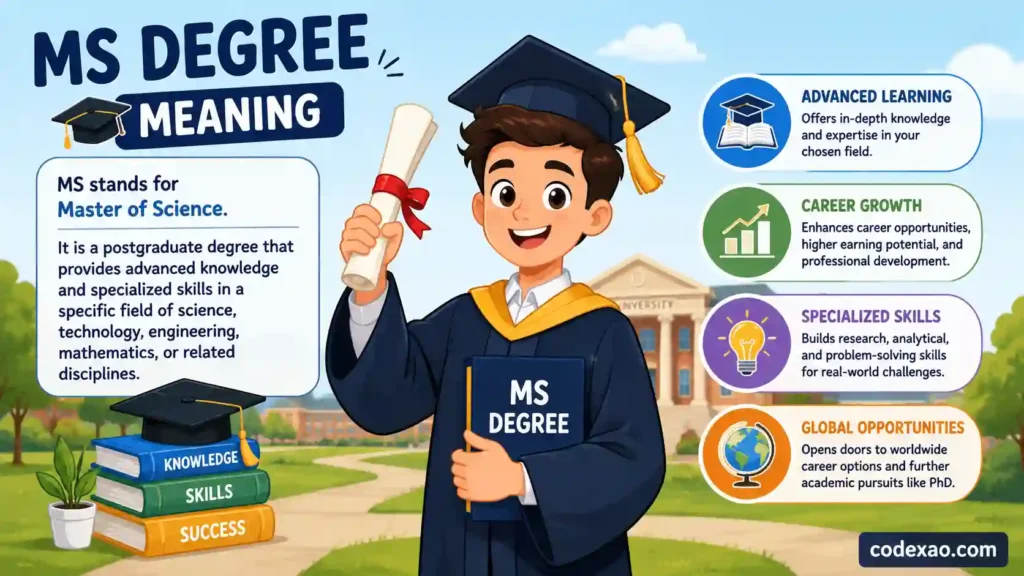ms degree meaning