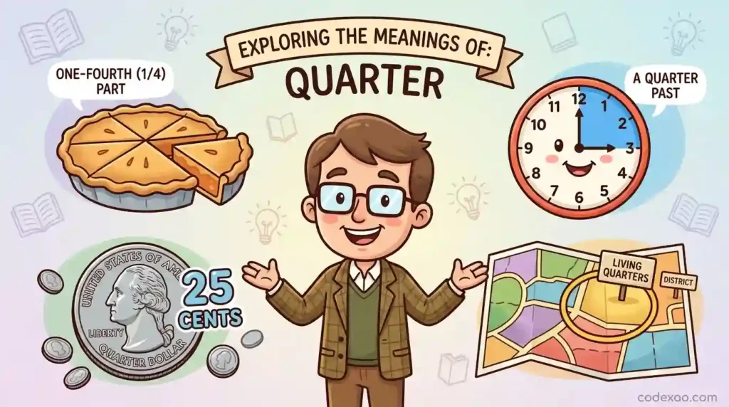 Quarter meaning