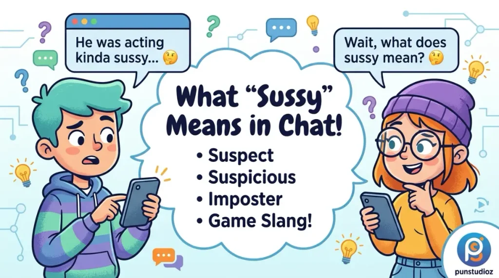 Sussy Meaning in Chat