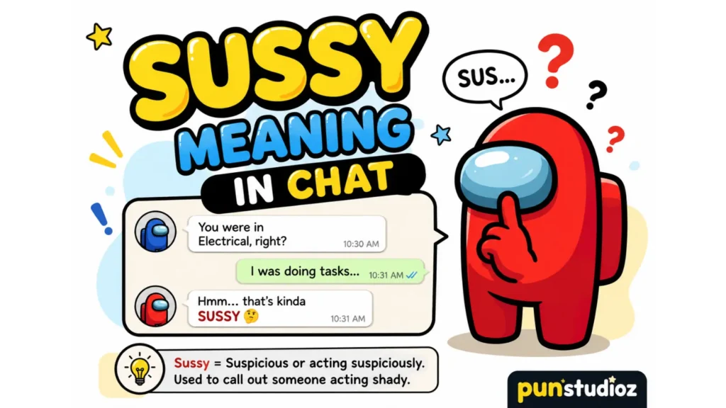Sussy Meaning in Chat