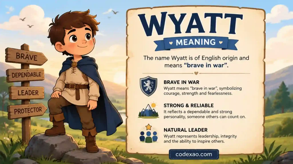 Wyatt Meaning