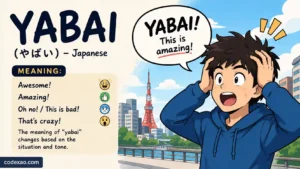 Yabai Meaning