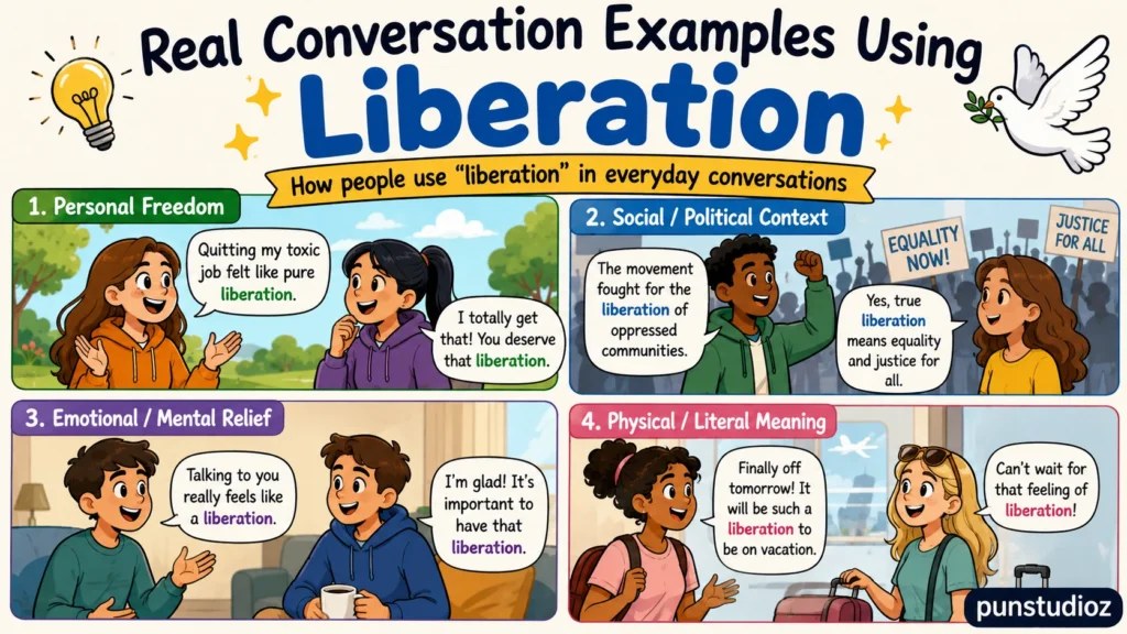 Real Conversation Examples Using Liberation