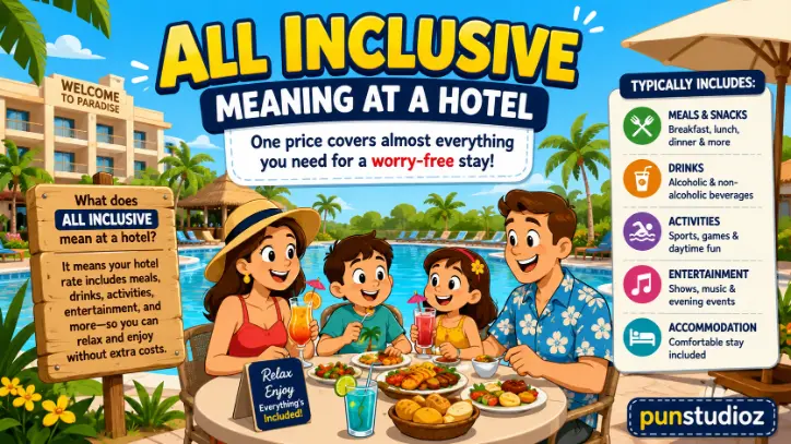 All Inclusive Meaning at a Hotel